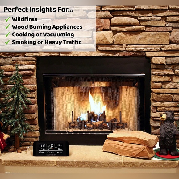 AirKnight 9-In-1 Indoor Air Quality Monitor AK100 - Picture 9 of 11